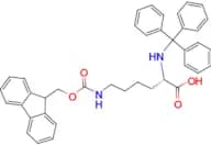 N6-(((9H-fluoren-9-yl)methoxy)carbonyl)-N2-trityl-L-lysine