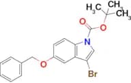 Tert-butyl 5-(benzyloxy)-3-bromo-1H-indole-1-carboxylate