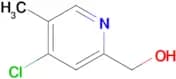 (4-Chloro-5-methylpyridin-2-yl)methanol