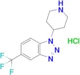1-(Piperidin-4-yl)-5-(trifluoromethyl)-1H-benzo[d][1,2,3]triazole hydrochloride