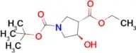 1-(Tert-butyl) 3-ethyl (3S,4R)-4-hydroxypyrrolidine-1,3-dicarboxylate