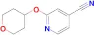 2-((Tetrahydro-2H-pyran-4-yl)oxy)isonicotinonitrile