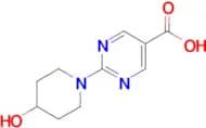 2-(4-Hydroxypiperidin-1-yl)pyrimidine-5-carboxylic acid