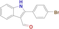 2-(4-Bromophenyl)-1H-indole-3-carbaldehyde