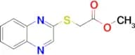 Methyl 2-(quinoxalin-2-ylthio)acetate