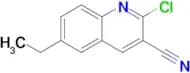 2-Chloro-6-ethylquinoline-3-carbonitrile