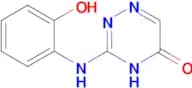 3-[(2-hydroxyphenyl)amino]-4,5-dihydro-1,2,4-triazin-5-one