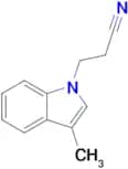 3-(3-Methyl-1H-indol-1-yl)propanenitrile