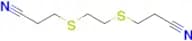 3,3′-(Ethane-1,2-diylbis(sulfanediyl))dipropanenitrile
