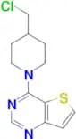 4-(4-(Chloromethyl)piperidin-1-yl)thieno[3,2-d]pyrimidine