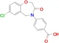 4-(7-Chloro-3-oxo-2,3-dihydrobenzo[f][1,4]oxazepin-4(5H)-yl)benzoic acid