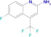 6-Fluoro-4-(trifluoromethyl)quinolin-2-amine