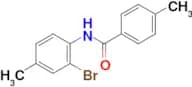 N-(2-bromo-4-methylphenyl)-4-methylbenzamide