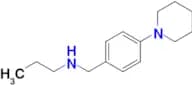 N-(4-(piperidin-1-yl)benzyl)propan-1-amine
