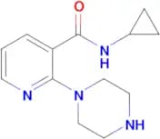 N-cyclopropyl-2-(piperazin-1-yl)nicotinamide