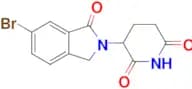 3-(6-Bromo-1-oxoisoindolin-2-yl)piperidine-2,6-dione