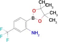 2-(4,4,5,5-Tetramethyl-1,3,2-dioxaborolan-2-yl)-5-(trifluoromethyl)aniline