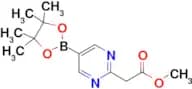 Methyl 2-(5-(4,4,5,5-tetramethyl-1,3,2-dioxaborolan-2-yl)pyrimidin-2-yl)acetate