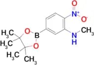 N-Methyl-2-nitro-5-(4,4,5,5-tetramethyl-1,3,2-dioxaborolan-2-yl)aniline