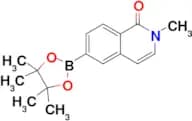 2-Methyl-6-(4,4,5,5-tetramethyl-1,3,2-dioxaborolan-2-yl)isoquinolin-1(2H)-one
