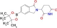 3-(1-Oxo-5-(4,4,5,5-tetramethyl-1,3,2-dioxaborolan-2-yl)isoindolin-2-yl)piperidine-2,6-dione