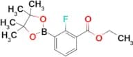 Ethyl 2-fluoro-3-(4,4,5,5-tetramethyl-1,3,2-dioxaborolan-2-yl)benzoate