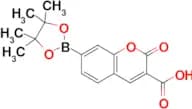 2-Oxo-7-(4,4,5,5-tetramethyl-1,3,2-dioxaborolan-2-yl)-2H-chromene-3-carboxylic acid