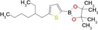2-(5-(2-Ethylhexyl)thiophen-2-yl)-4,4,5,5-tetramethyl-1,3,2-dioxaborolane