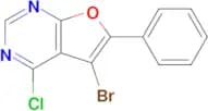 5-Bromo-4-chloro-6-phenylfuro[2,3-d]pyrimidine