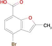 4-Bromo-2-methylbenzofuran-7-carboxylic acid