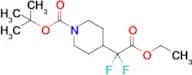 tert-Butyl 4-(2-ethoxy-1,1-difluoro-2-oxoethyl)piperidine-1-carboxylate