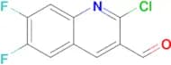 2-Chloro-6,7-difluoroquinoline-3-carbaldehyde