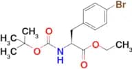 (S)-Ethyl 3-(4-bromophenyl)-2-((tert-butoxycarbonyl)amino)propanoate