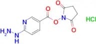 2,5-Dioxopyrrolidin-1-yl 6-hydrazinylnicotinate hydrochloride