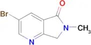 3-Bromo-6-methyl-6,7-dihydro-5H-pyrrolo[3,4-b]pyridin-5-one