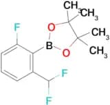 2-(2-(Difluoromethyl)-6-fluorophenyl)-4,4,5,5-tetramethyl-1,3,2-dioxaborolane