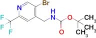 tert-Butyl ((5-bromo-2-(trifluoromethyl)pyridin-4-yl)methyl)carbamate