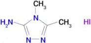 4,5-Dimethyl-4H-1,2,4-triazol-3-amine hydroiodide
