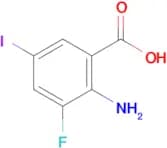 2-Amino-3-fluoro-5-iodobenzoic acid