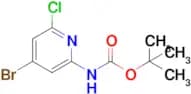 tert-Butyl (4-bromo-6-chloropyridin-2-yl)carbamate