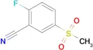 2-Fluoro-5-(methylsulfonyl)benzonitrile
