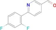6-(2,4-Difluorophenyl)nicotinaldehyde
