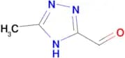 5-methyl-4H-1,2,4-triazole-3-carbaldehyde