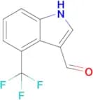 4-(Trifluoromethyl)-1H-indole-3-carbaldehyde