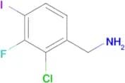 (2-Chloro-3-fluoro-4-iodophenyl)methanamine