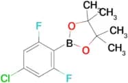 2-(4-Chloro-2,6-difluorophenyl)-4,4,5,5-tetramethyl-1,3,2-dioxaborolane