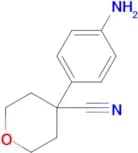 4-(4-Aminophenyl)tetrahydro-2H-pyran-4-carbonitrile