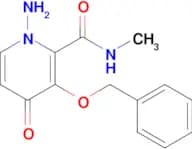1-Amino-3-(benzyloxy)-N-methyl-4-oxo-1,4-dihydropyridine-2-carboxamide