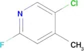 5-Chloro-2-fluoro-4-methylpyridine