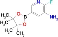2-Fluoro-5-(4,4,5,5-tetramethyl-1,3,2-dioxaborolan-2-yl)pyridin-3-amine